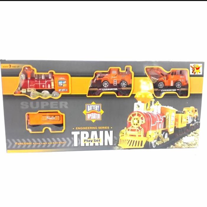 MAINAN REL KERETA API ASAP /MAINAN KERETA API MURAH/KERETA API GERBONG