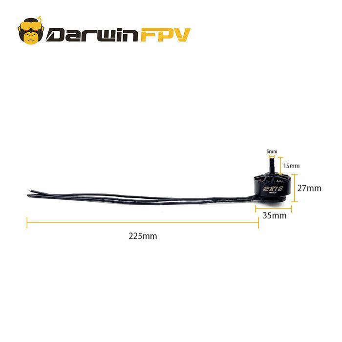 DARWINFPV 2812 1100KV 6S BLDC 5MM BRUSHLESS MOTOR FOR FPV DRONE