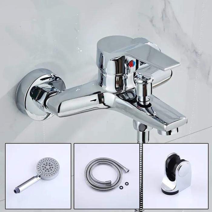 Toto - Kran Shower Panas Dingin Kran Kamar Mandi Kran 2 Cabang Promo