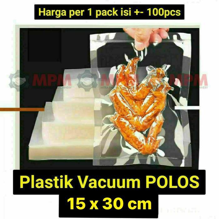 Plastik Vacuum 15X30 / Plastik Vacum Makanan 15 X 30 Frozen Food Krt