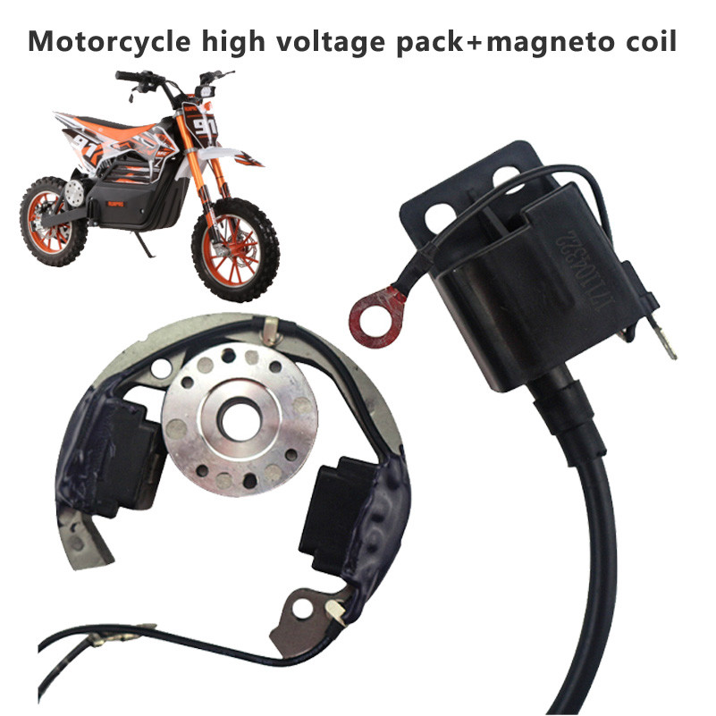 Mini Motorcycle 50cc Accessories Ignition Coil Pit Bike for 50 SX Electric and Ignition Internal