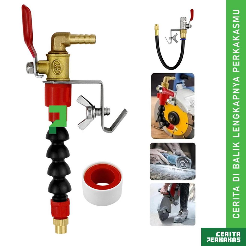 CP Air Penyiram Nozzle AK19 / Alat Siram Sprayer Selang Kabut Penyemprot / Anti Basahi Mata Gerinda 