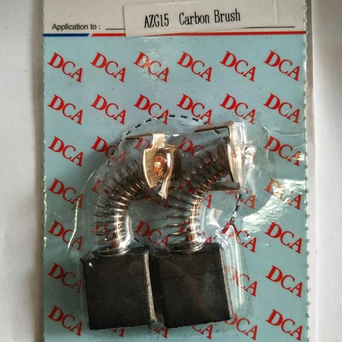 Krisbow Modern - Carbon Brush Dca Azg15 Azg03-15 Arang Spull Kul Boster Mesin Bor Bobok Dca Azg 15