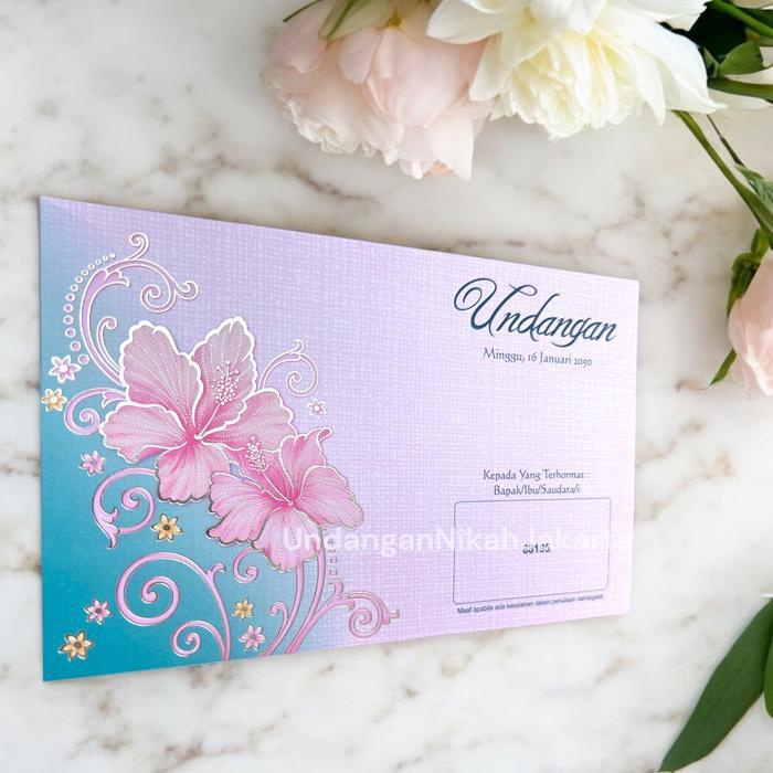 Blangko Undangan Kosong Pernikahan Erba Kartu BLANKO Simple 88195