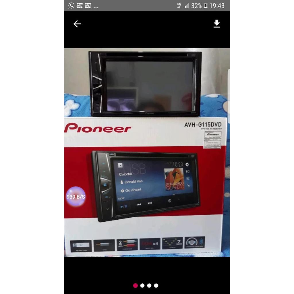 PIONEER AVH-G115DVD PASSSS
