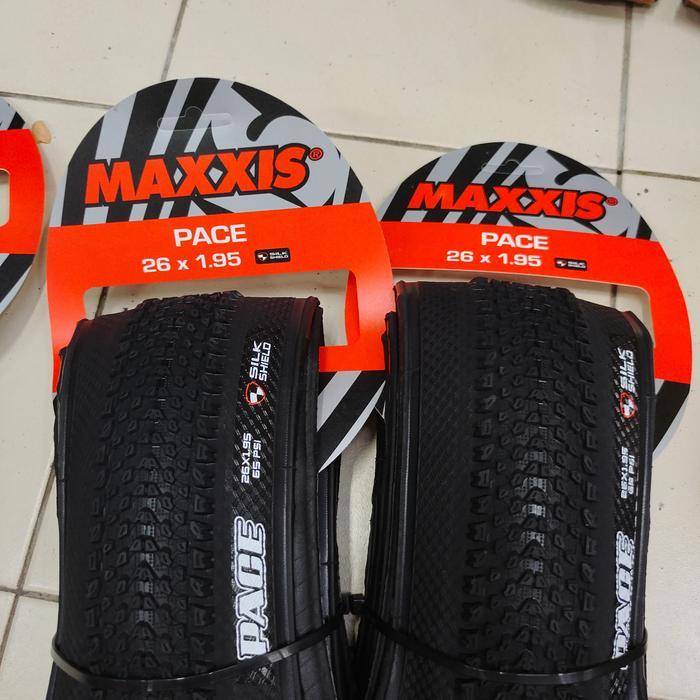 MAXXIS 26 X 195 PACE KEVLAR - BAN LUAR 26 X 1.95 MAXXIS PACE KEVLAR SINGLE COMPOUND 60 TPI HARGA