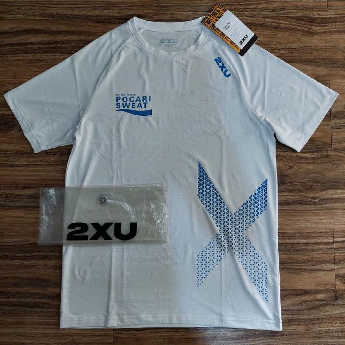 Terbaru Best Quality 100% Original Jersey Finisher Pocari Sweat Run 2025 2Xu Original 100%