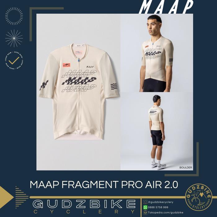 Terlaris Best Quality 100% Original Maap - Fragment Pro Air 2.0 Jersey - Boulder