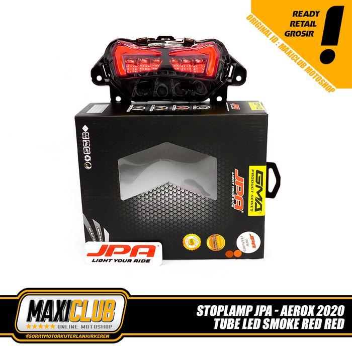 Stoplamp Jpa - Aerox 2020 Tube Led Smoke Red / Blue Red / Red Red/White