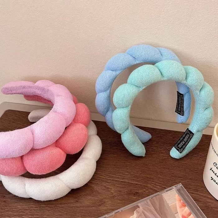 Bando Busa Fluffy Headbands / Bando Busa Korea Polos