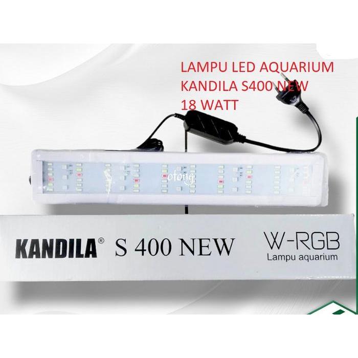 kandila S400 new kandila S-400 lampu led aquarium 18w