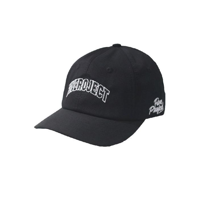 Topi Polo Caps Ditel Black Visor Pendek FiveProject
