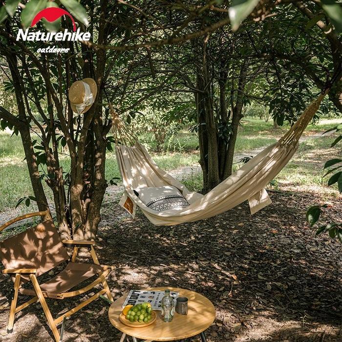 Terbaru HAMMOCK AYUNAN GANTUNG CANVAS GUNUNG OUTDOOR NATUREHIKE NH21DC000