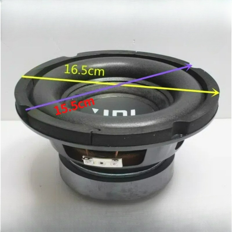 SOTAMIA 1Pcs 6.5 Inch Subwoofer 4 Ohm 200W Card Package Speaker Home Theater Smart Speaker Car