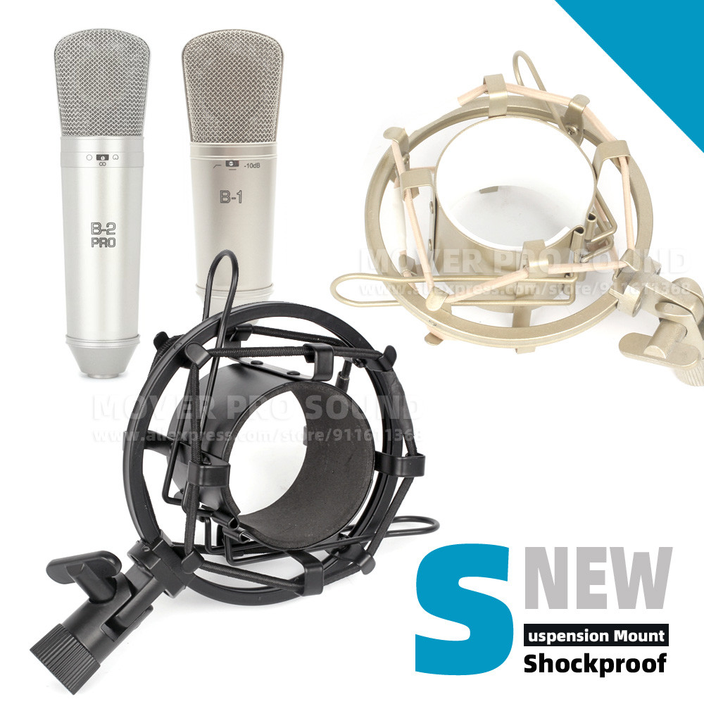 Anti Vibration Suspension Mic Stand Holder Shockproof For Behringer B-1 B-2 B1 B2 B 1 2 Pro