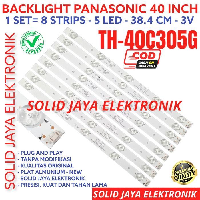 TERLARIS BACKLIGHT TV LED PANASONIC 40 INC TH 40C305 40C305G TH40C305G TH40C305 LAMPU BL 5K 40C