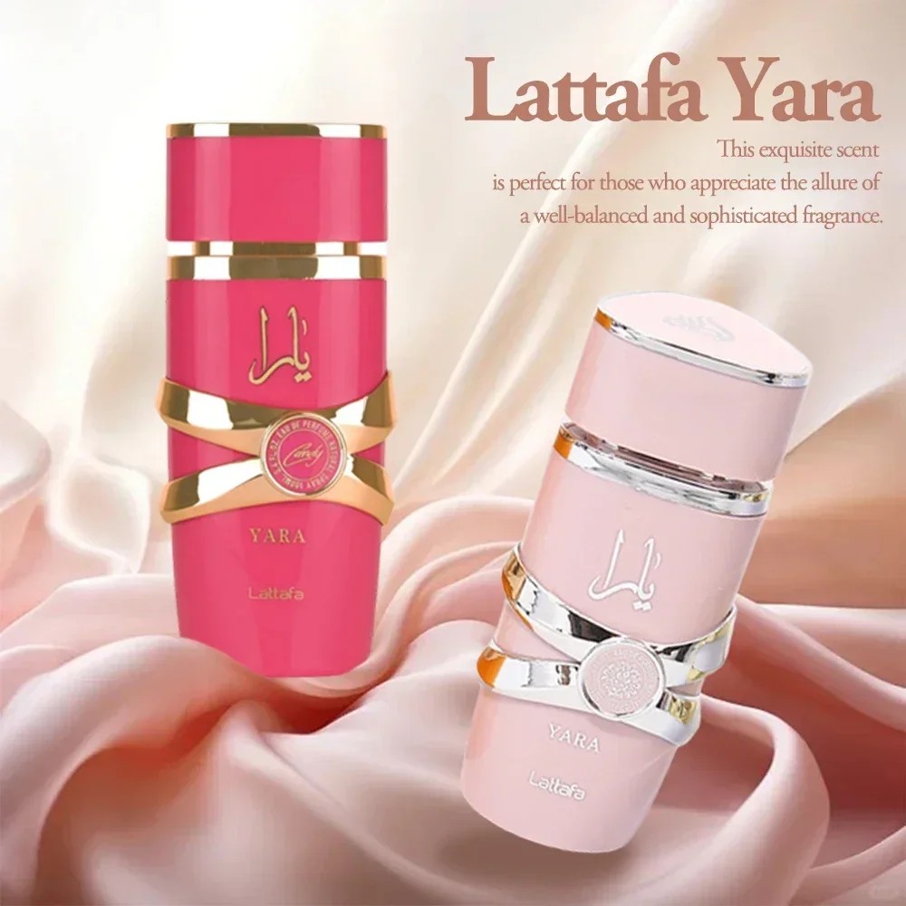 Original Lattafa Yara Arabian Eau De Parfum,Pheromone Perfume for Women & Men 100ML, High Quality