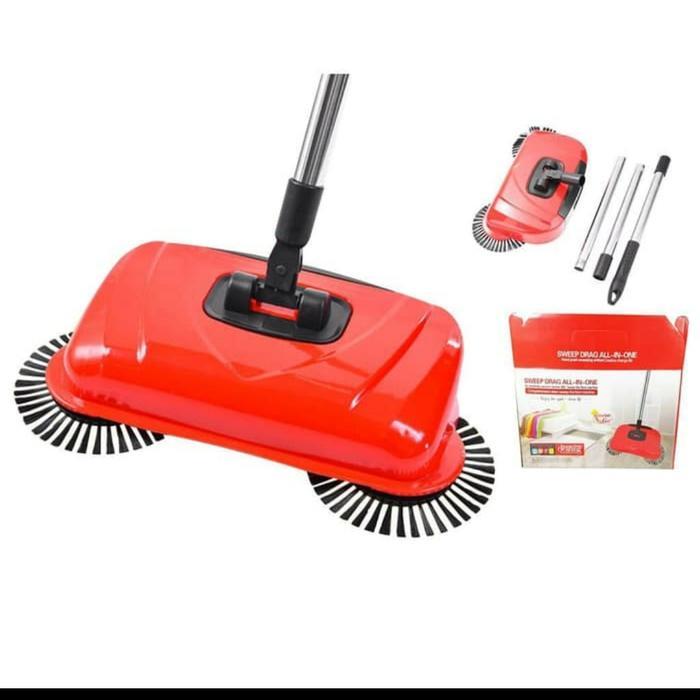 Sapu Otomatis Sweep Drag All In One 360 Tanpa Listrik