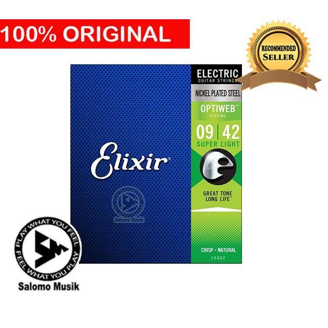 Senar Gitar Elektrik Original Elixir 19002 Original