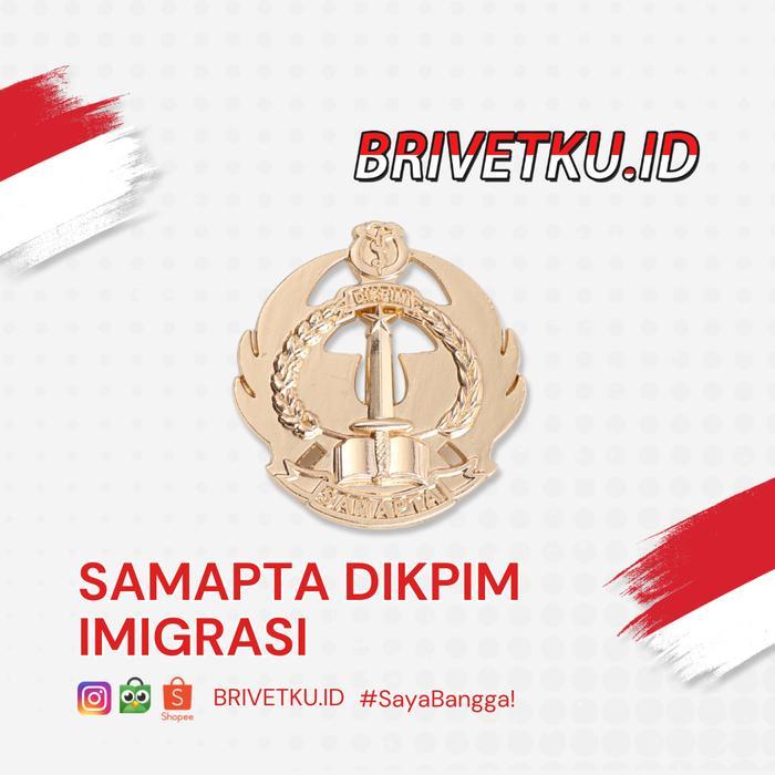 TERBARU Pin/Brivet Samapta DIKPIM Imigrasi Exclusive BISA GOSEND