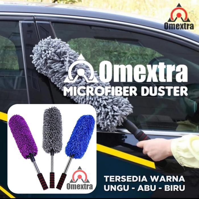 Cod - Omextra Carhome Microfiber Duster Telescopic Kemoceng Microfiber Mobil Kemoceng Jumbo Kemoceng