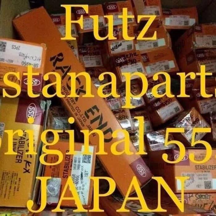 Rackend / Long Tierod / Rack End Mitsubishi Kuda Merk 555 Japan Asli