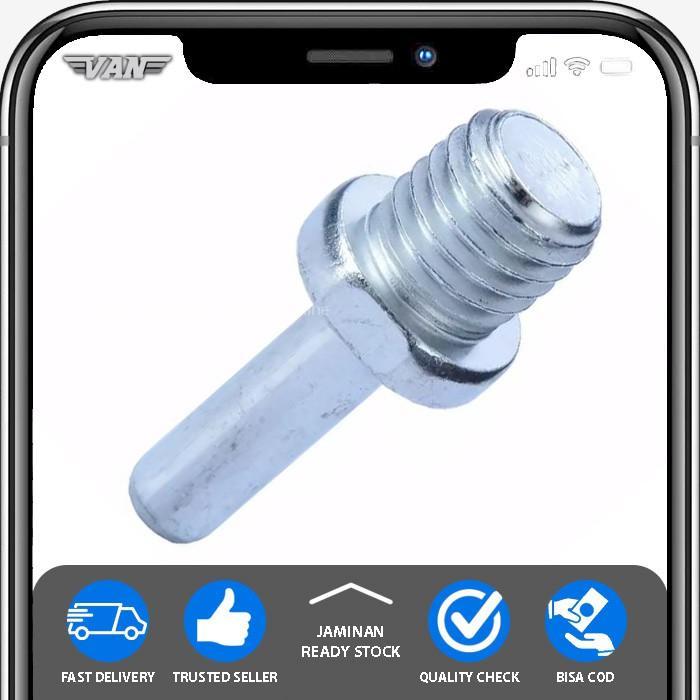 Adapter M14 /Baut Konektor M14 / Baut Mesin Bor Ke Backing Pad M14