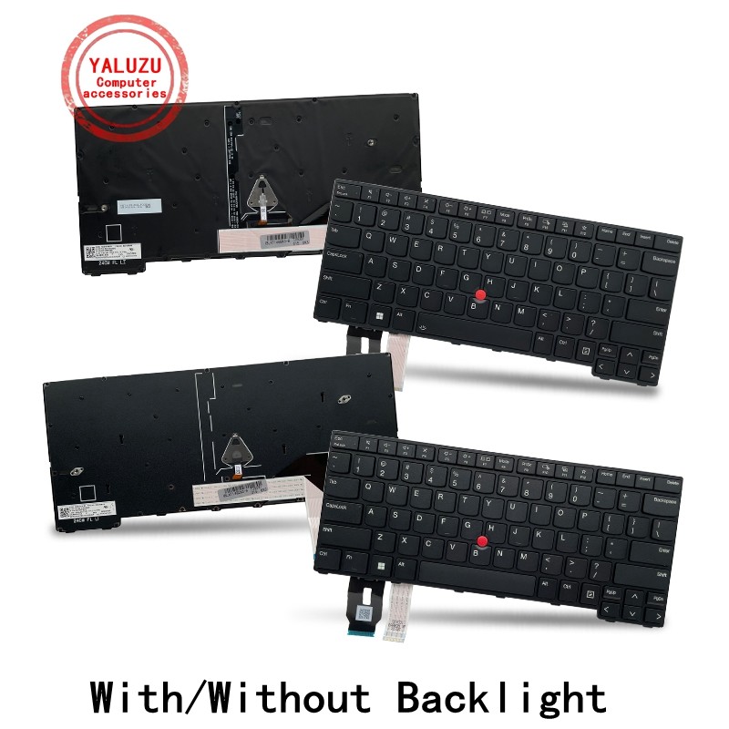 Us English New Laptop Keyboard For Thinkpad T14 Gen 3 / L14 Gen 3 / P14S Gen 3