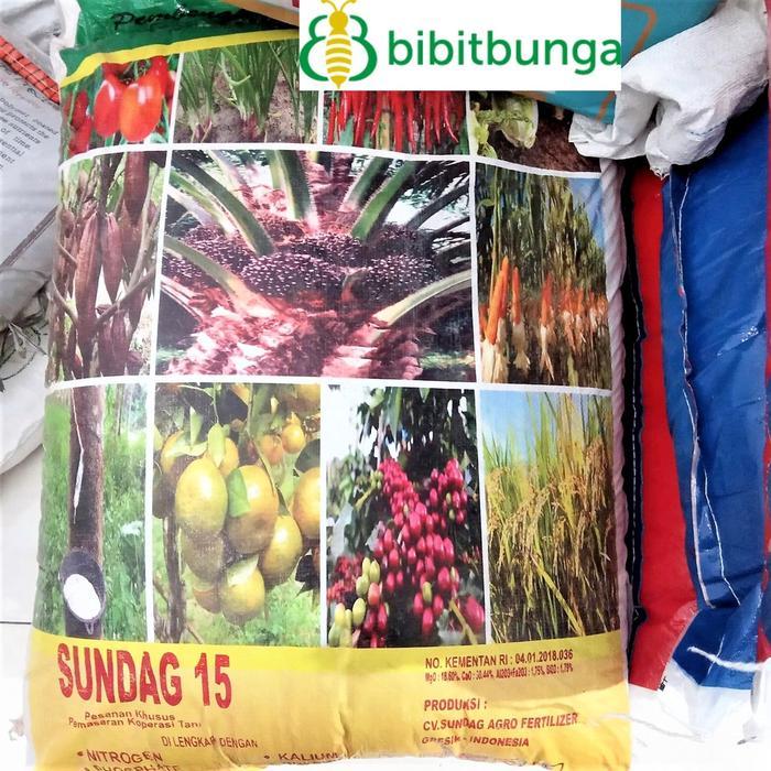 .........] Pupuk NPK Sundag 15 50kg Pertanian Penyubur Tanaman Buah Sayuran Bunga