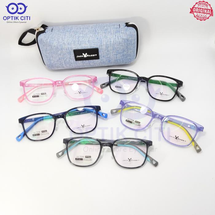 Frame Kacamata Anak-Anak Jack Rabbit JR 10217 Lentur Ringan Original