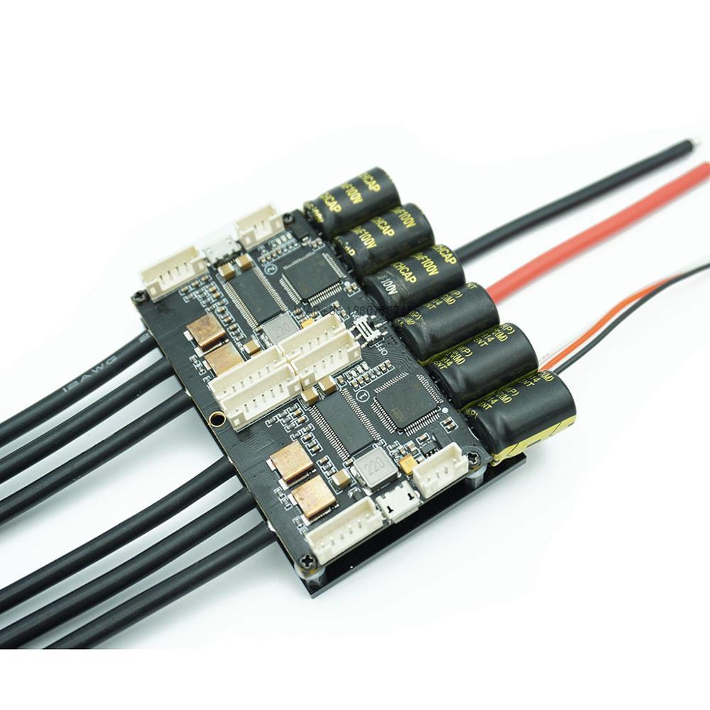 100A PWM Input Dual ESC Based on VESC Skateboard Electronic Regulator ESC Brushless DC Motor Speed