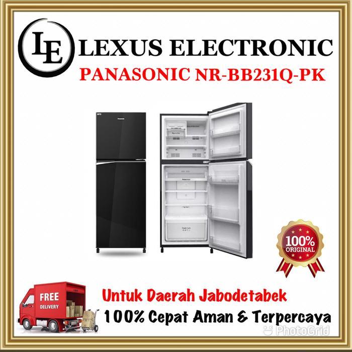 PANASONIC KULKAS 2 PINTU INVERTER NR-BB231Q-PK BB231Q-PKPRIME