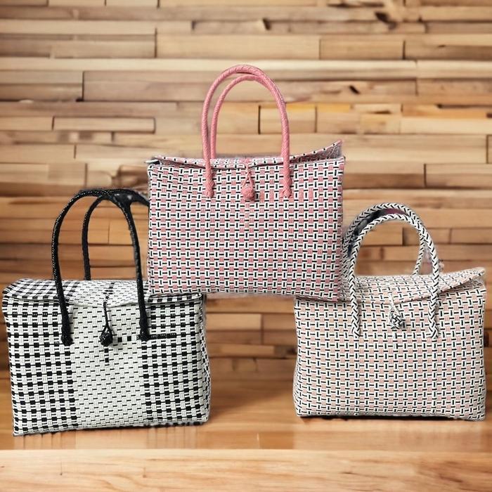 Tas Jali Jumbo Keranjang Belanja XXL Tutupan Model Terbaru Tas Wanita Muat Beban Isi 12Kg Parcel