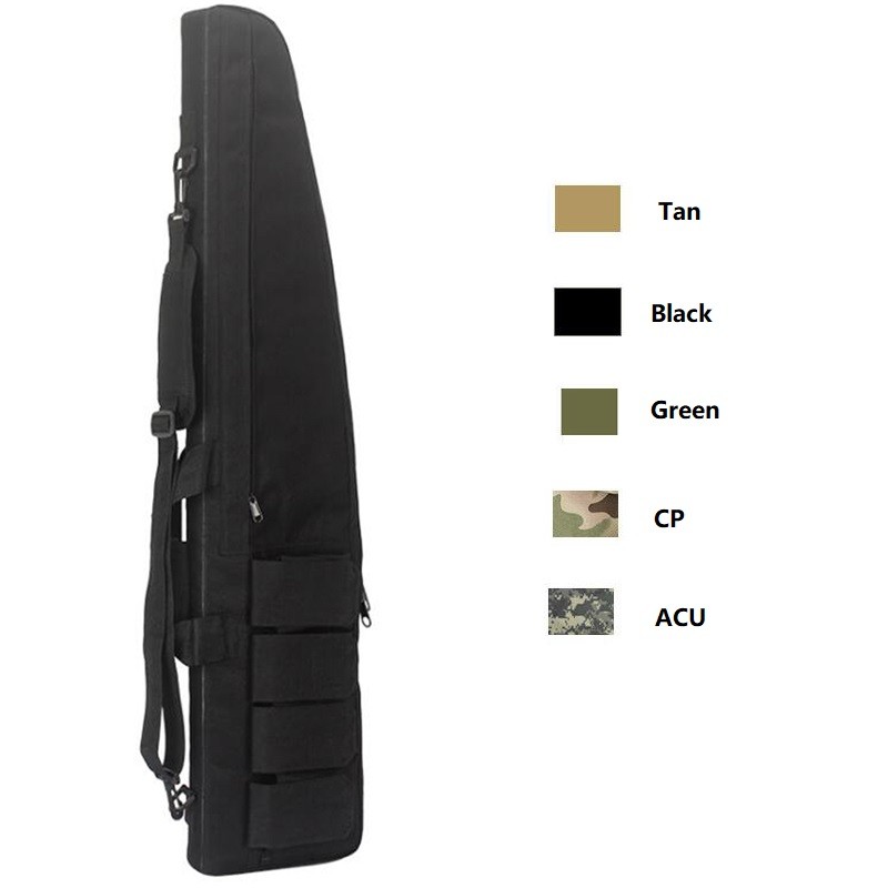 Waterproof Tactical Heavy Duty Gear 120CM Long Gun Bag Airsoft Hunting Foam Rubber Sniper Rifle