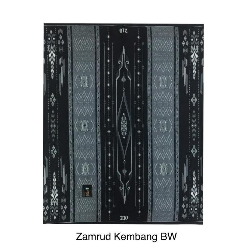 Sarung Tenun Zamrud Kembang (Grosir) Terpercaya