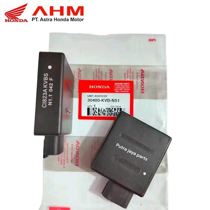 CDI UNIT HONDA KVB ASLI ORIGINAL AHM VARIO KARBU, VARIO 110 TECHNO KARBU