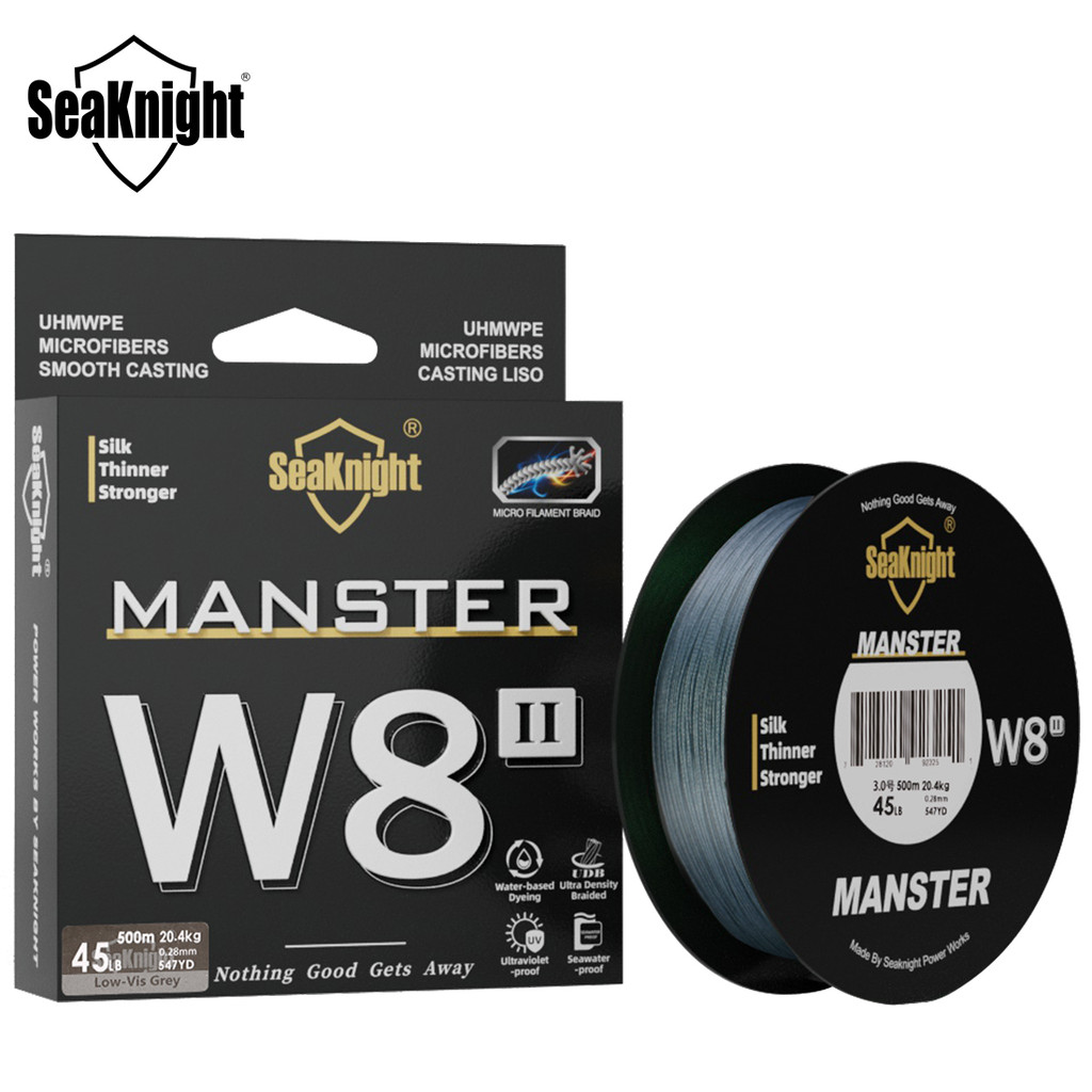 SeaKnight MONSTER/MANSTER W8II Casting Braid Fishing Line 15-100LB Smooth Multifilament PE Line