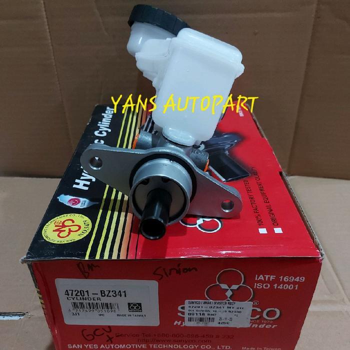 Brake Master Sentral Rem Atas Daihatsu Sirion