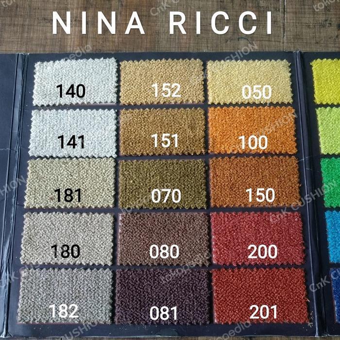 Kain Bludru (Sofa Meubel / Jok / Kursi) Ateja Suede - Nina Ricci