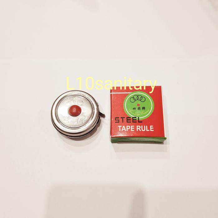 "New" meteran jengkol meteran besi meteran 2 meter meteran stainless bulat