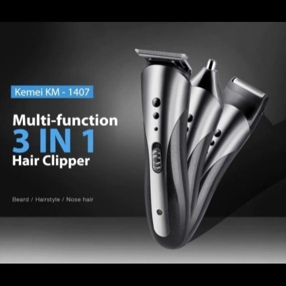 TERLARIS Alat Cukur Rambut Elektrik KEMEI KM-1419 / Potong Rambut KEMEI 1419
