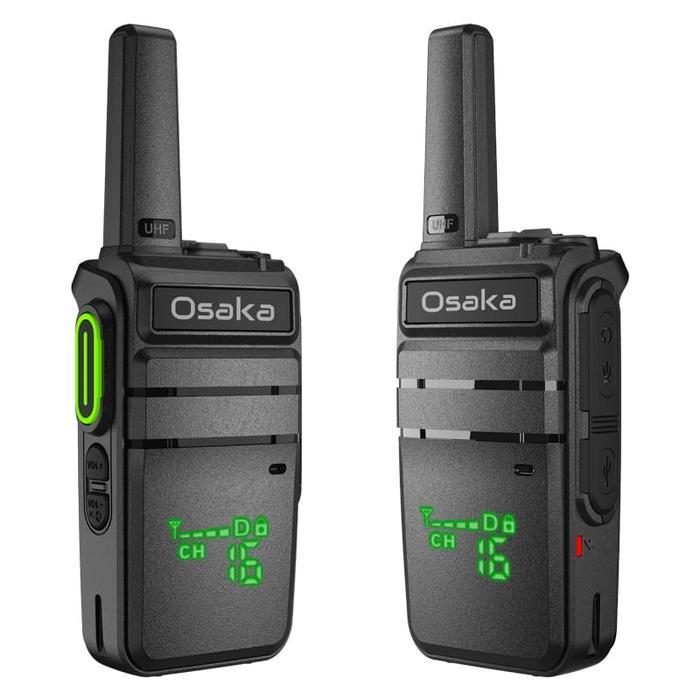 Ht Osaka A1 Mini / Walkie Talkie Jarak Jauh Anti Air Garansi Terjamin