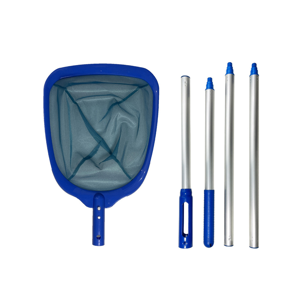 Telescopic Pond Bathtub Pool Cleaning Nets New Swimming Pool Cleaning Net 6.35ft Retractable Pole