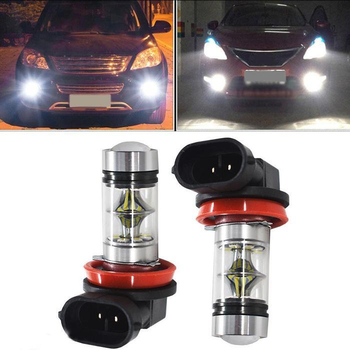 Durable Drl Daytime Running Lights Universal H11 H8 100W 6000K Led