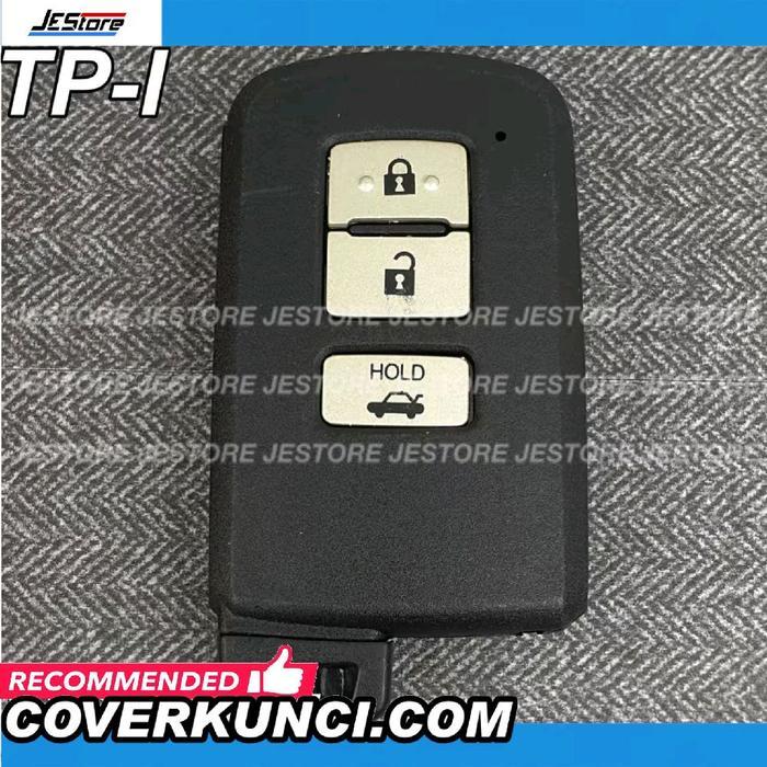 Casing Harrier Rumah Kunci Harrier Toyota 3Btn Tp-I Wht Harrier Keyless Smartkey