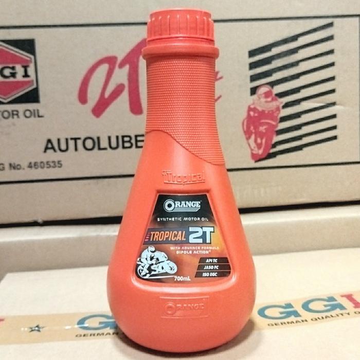 OLI 2T / OLI SAMPING MOTOR 2 TAK QRANGE / ORANGE 2T TROPICAL 700 ML