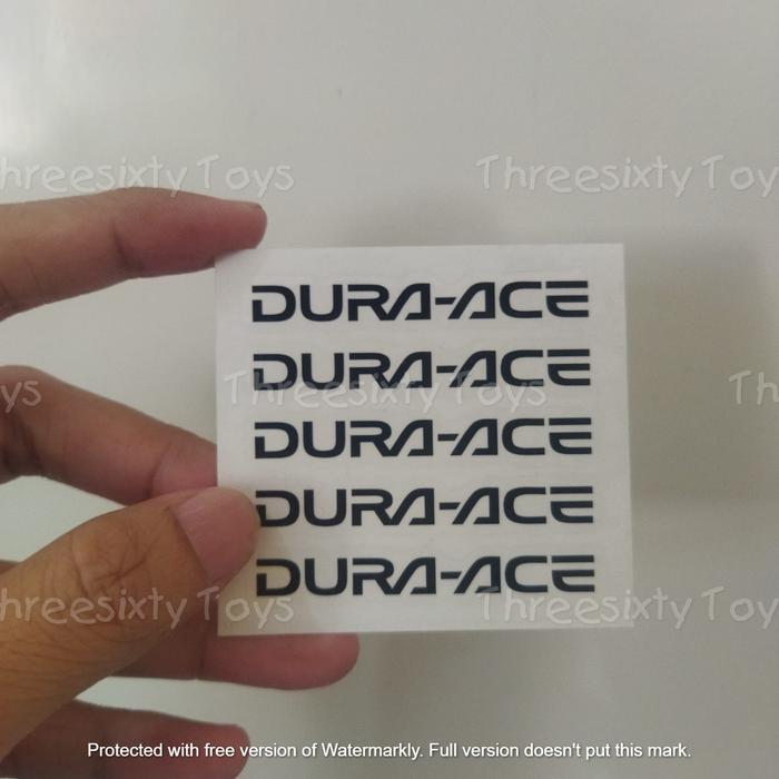 CUTTING STICKER STIKER SEPEDA LIPAT ROAD BIKE FIXED BIKE CRANK ARM SHIMANO DURAACE DURA ACE PACK