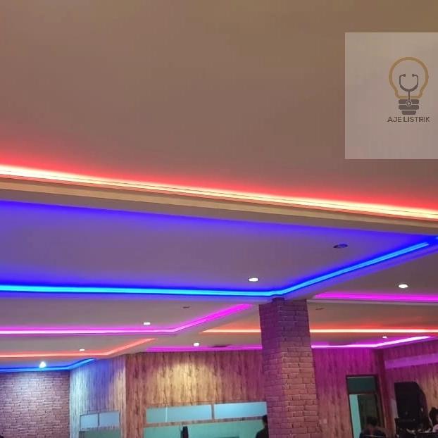 LAMPU NEON FLEX / NEON FLEX LED / LAMPU FLEXIBLE 12V RED