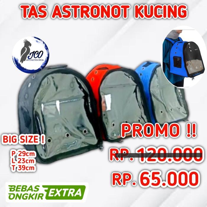 TAS ASTRONOT KUCING BESAR TAS RANSEL KUCING TRANSPARAN TRAVEL PETCARGO