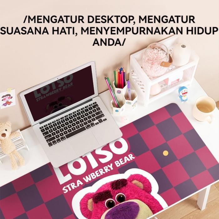 Alas Mouse Alas Meja Alas Mouse Komputer Game Ekstra Besar Alas Mouse Komputer Game Beruang Stroberi